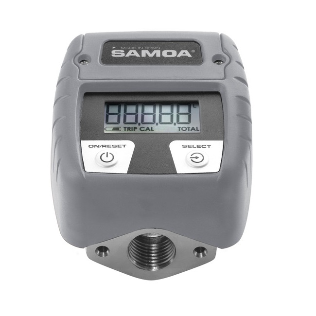 366020 SAMOA Oval Gear Meter for AdBlue/DEF/Windscreen Wash & Antifreeze Solutions (Medium Pressure) - 1/2'' BSP (F)